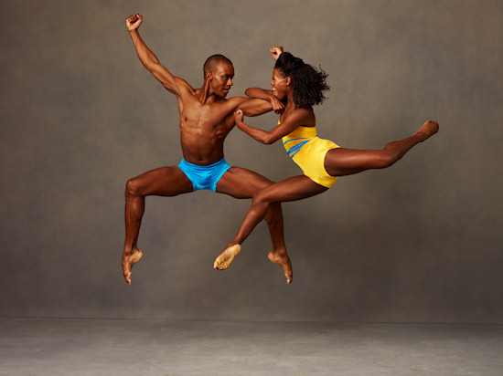 Alvin Ailey American Dance Theater's Kirven James Boyd and Rachael McLaren