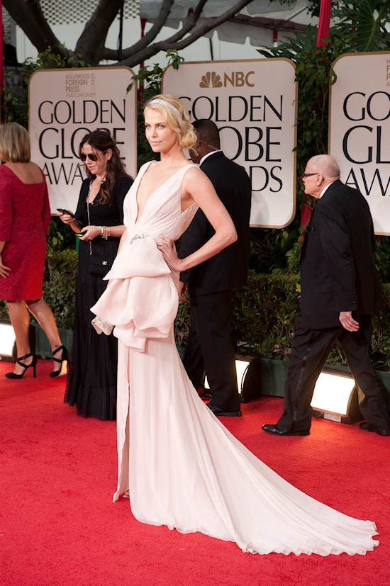 Charlize Theron @ Golden Globe Awards 2012