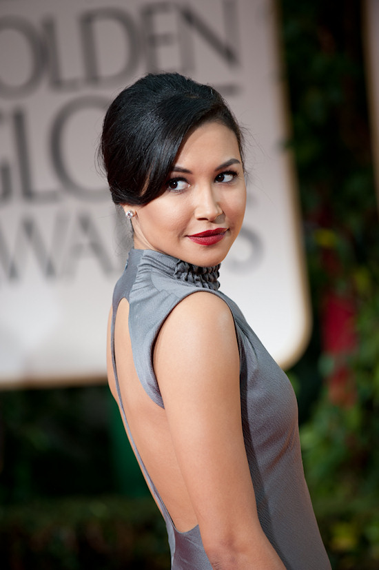 Naya Rivera @ Golden Globe Awards 2012