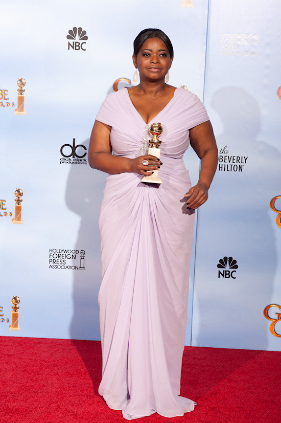 Octavia Spencer @ Golden Globe Awards 2012