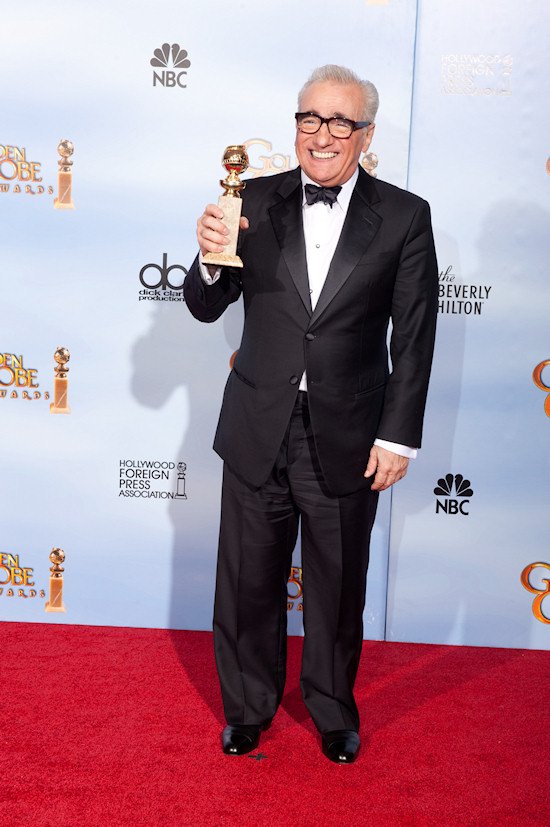 Martin Scorsese @ Golden Globe Awards 2012