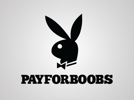 Honest Logos by Viktor Hertz: A Homage to Playboy