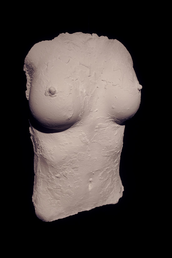 Plaster Sculpture by Juno: Female Torso