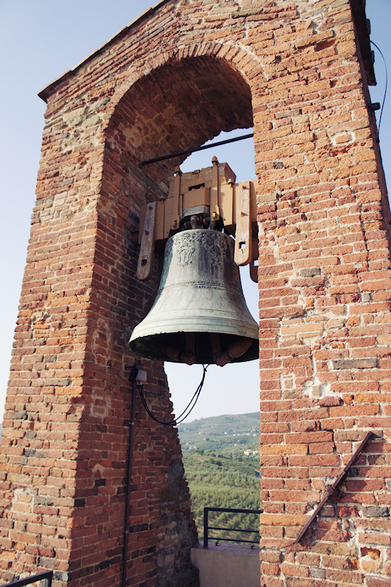 Bell at the Conti Guidi Castle