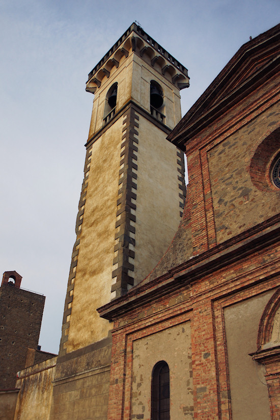 Church Of The Holy Cross in Vinci, Italy. Chiesa di Santa Croce.