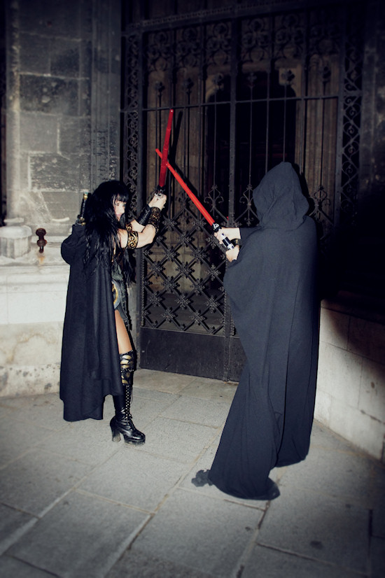 Xena vs Sith Lord