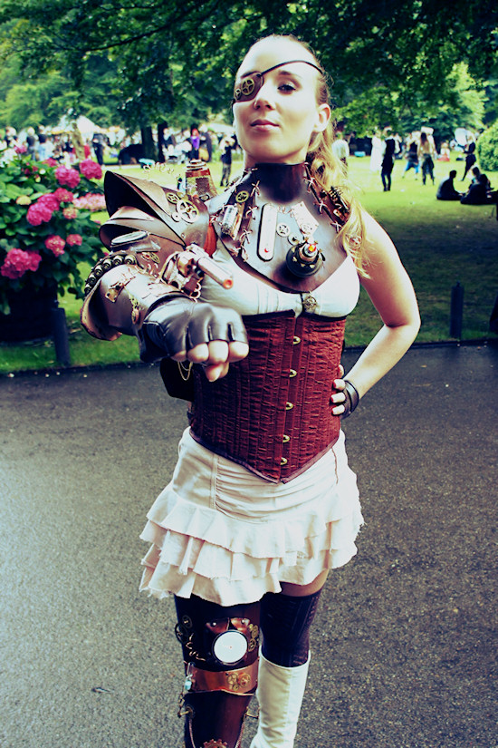 Castlefest 2012 Steampunk Outfit