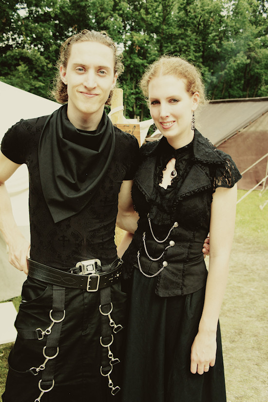 Gothic Couple @ Castlefest 2012