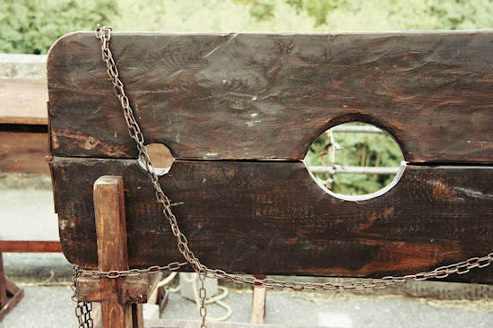 Medieval Wooden Pillory