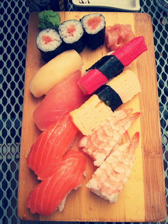 Sushi set @ Natsu Gumpendorfer Str., Wien