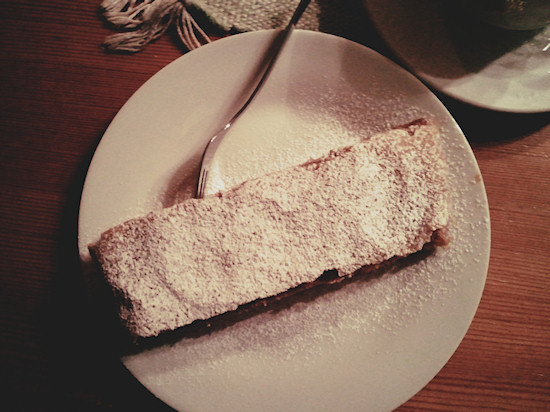 Apple strudel, Apfelstrudel @ Heuriger Zum Berger, Wien