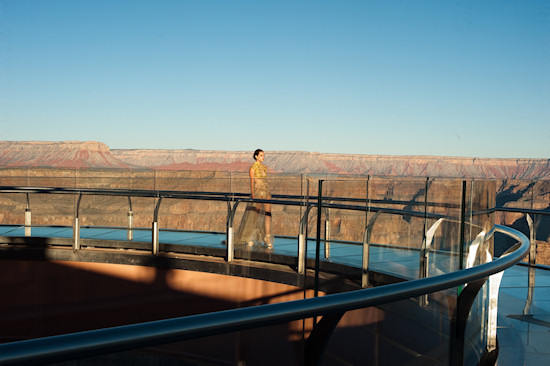 Fashion Show Ziad Nakad on the Grand Canyon Skywalk