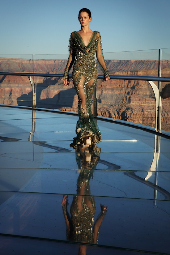 Fashion Show Ziad Nakad on the Grand Canyon Skywalk