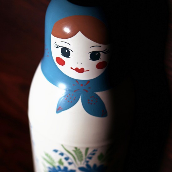 Soviet Matroyshka Thermos Bottle Doll (Матрёшка)