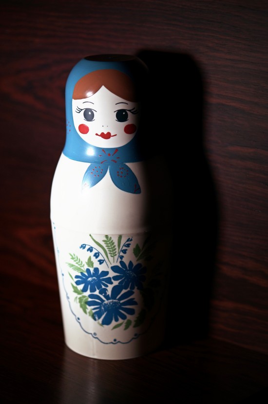 Soviet Matroyshka Thermos Bottle Doll (Матрёшка)