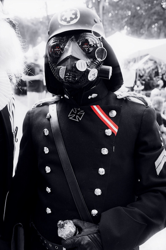 Iron Sky inspired Darth Vader outfit @ Castlefest