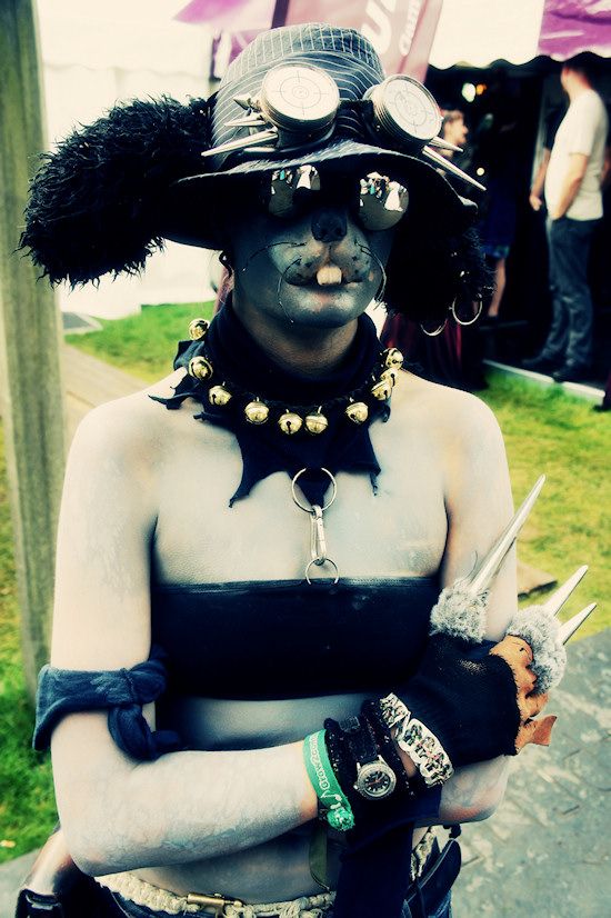 Steampunk squirrel @ Castlefest