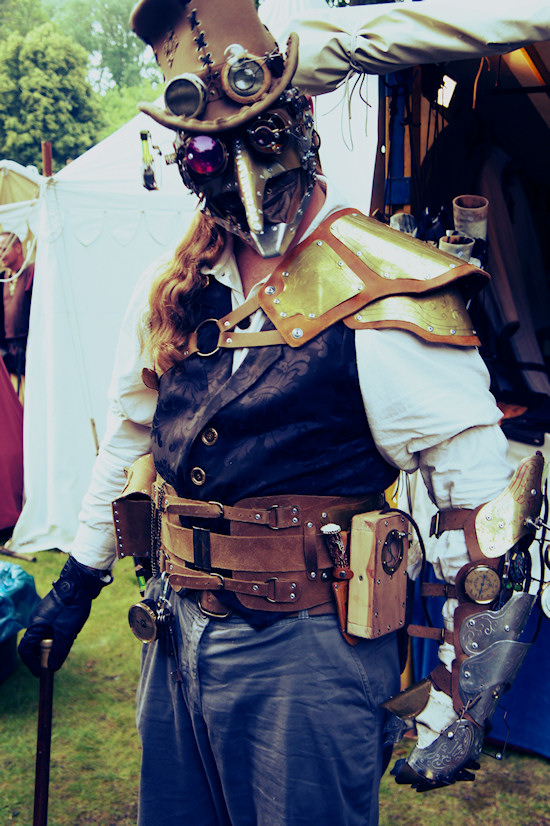 Steampunk scarecrow @ Castlefest