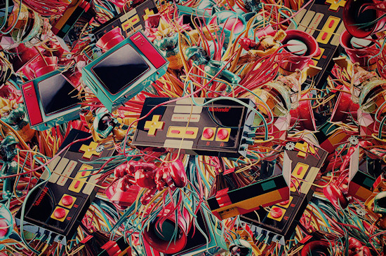 "The NES Effect" by Antoni Tudisco @ We Love 8-Bit exhibition Vienna