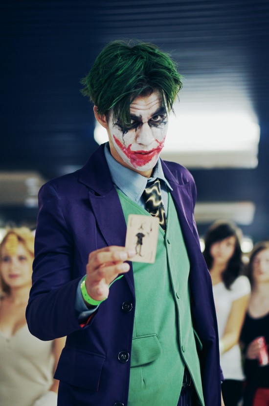 The Joker cosplay @ Comics Salon 2014