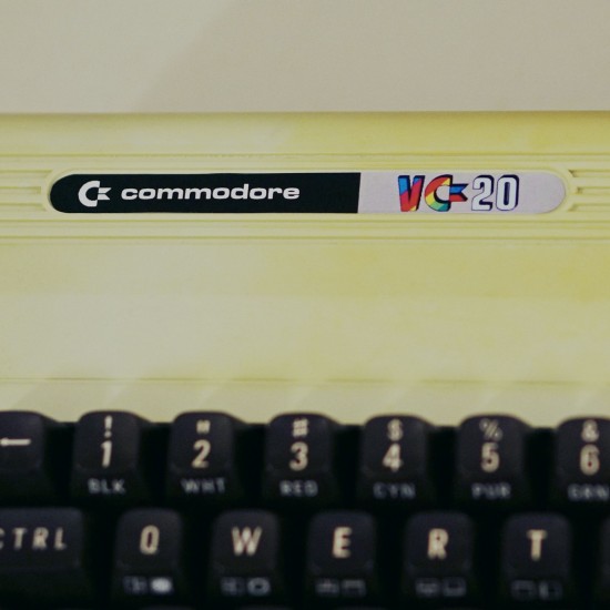 Commodore VC20 logo @ Game City 2014