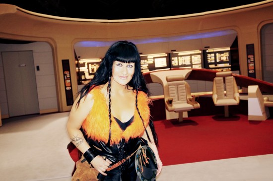 Xena as Nona (from the original series) @ Destination Star Trek Germany 2014