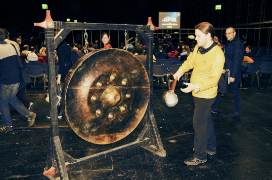 Klingon gong @ Destination Star Trek Germany 2014