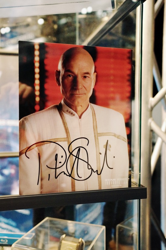 Autograph Patrick Stewart aka Captain Picard @ Destination Star Trek Germany Convention