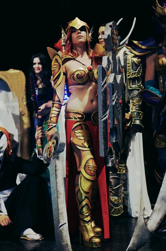 Leona, League of Legends Cosplay @ Comics Salon 2014