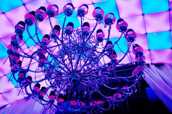 Disco Chandelier @ SHOWROOM XS Beach Club Ruse, Bulgaria