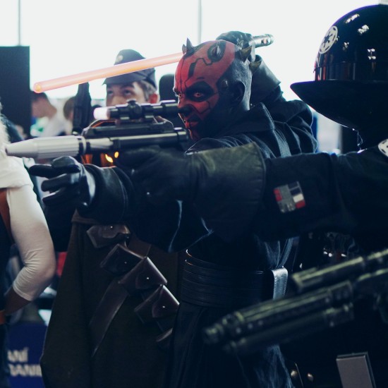 Star Wars Darth Maul cosplay @ Comics Salon 2014