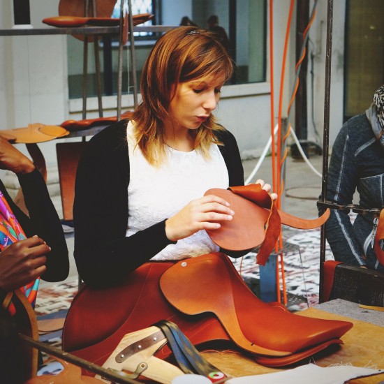 Hermes Paris Saddle Manufacturing @ Festival des Metiers at the Spanish Riding School Vienna