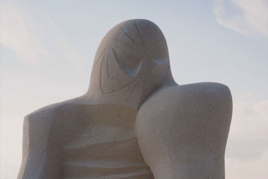 "Siderman" sand sculpture by Rasho Mitev (Bulgaria) @ Ruse Sandfest 2015