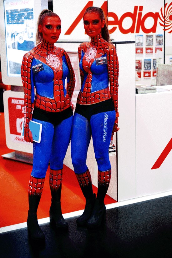 Media Markt Spider-Girls @ Vienna Comic Con