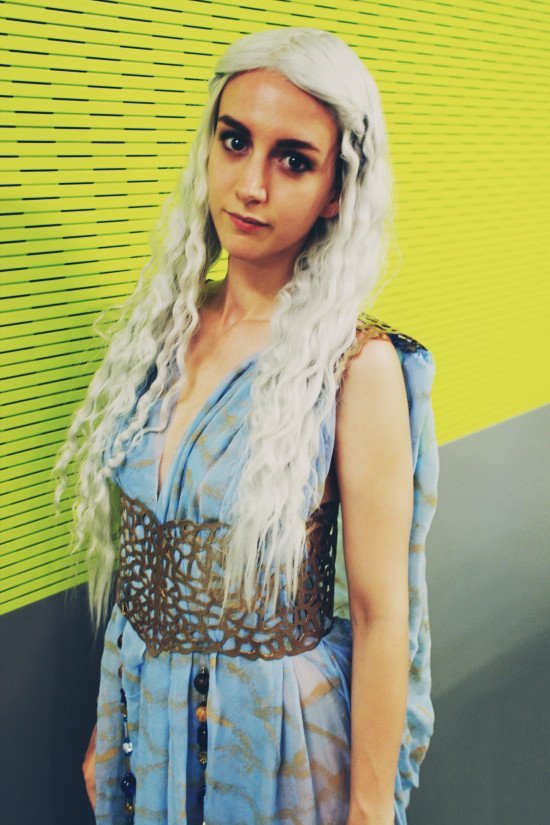 Kahleesi Daenerys Targaryen of Quarth, Game of Thrones cosplay outfit @ AniNite Austria