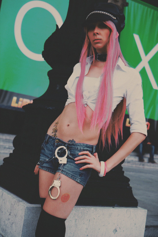 Street Fighter IV: Poison Cosplay @ Game City Wien