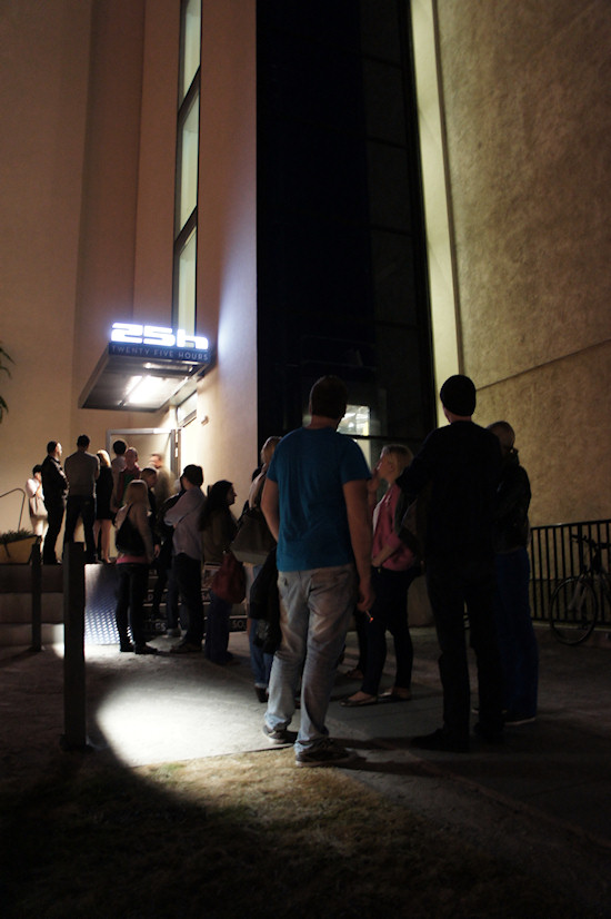 25hours Hotel Vienna Elevator Queue