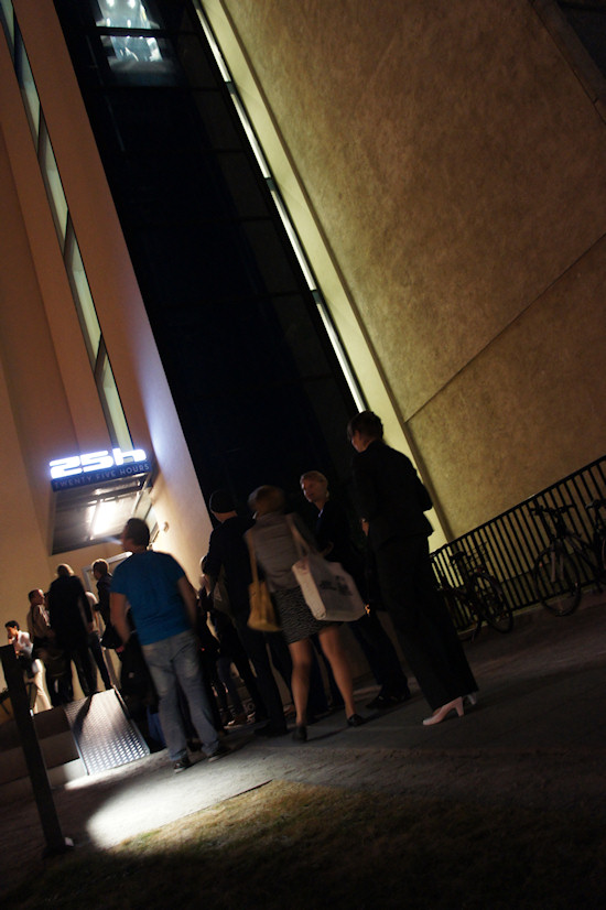 25hours Hotel Vienna Elevator Queue