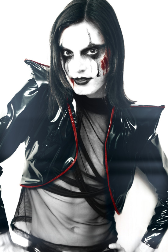 Hell-O-Wien Halloween Party Outfit The Crow by Viktor | Jacket by MYSTIQ