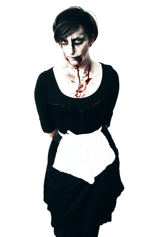 Hell-O-Wien Halloween Party Outfit Zombie Maid