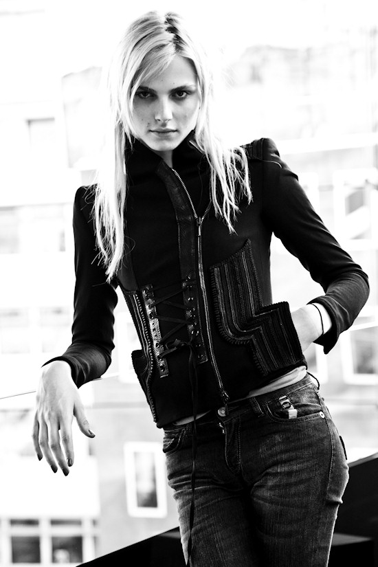 Male Super Model Andrej Pejic in Vienna