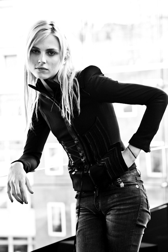 Male Super Model Andrej Pejic in Vienna