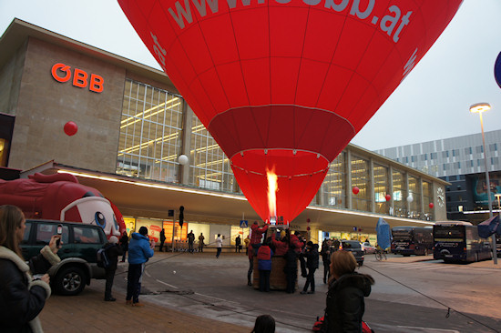 BahnhofCity Wien West: ÖBB Balloon