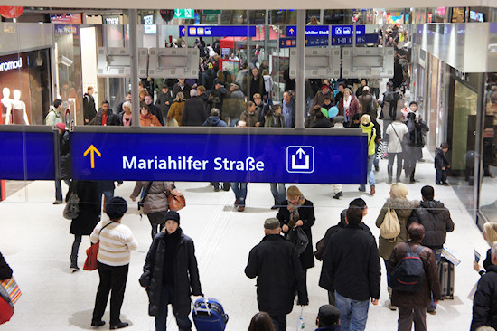 BahnhofCity Wien West: Shopping Mall