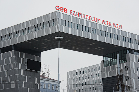 BahnhofCity Wien West: Wolkenspange