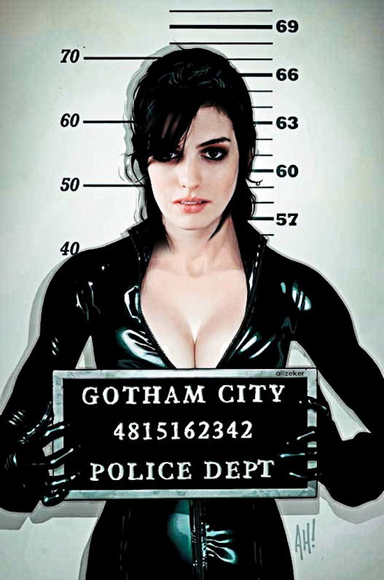 Anne Hathaway is Catwoman