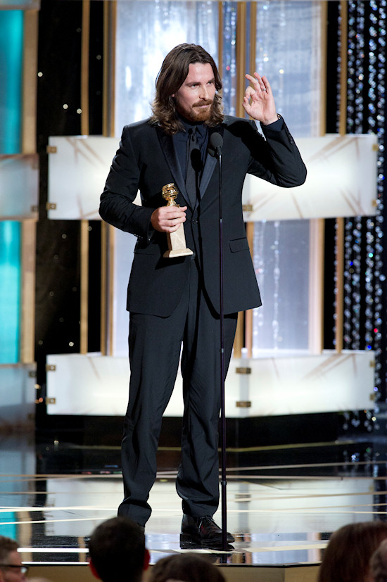 Golden Globe Awards 2011 Christian Bale