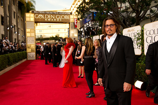 Golden Globe Awards 2011 Johnny Depp