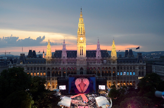 Life Ball 2011 Rathaus Wien