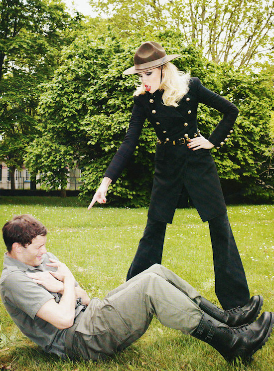 Corps d’Elite Natasha Poly & Jamie Dornan (c) Terry Richardson for Vogue Paris